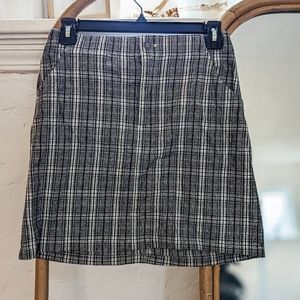 Hollister checkered skirt